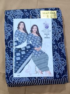 Women Cotton Suit With Bottom
