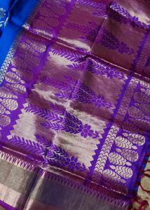 pure handloom kanjeevaram saree