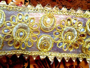 Embroidered Dupatta Border Lace