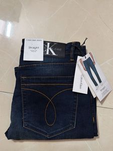 Men Calvin Klein Dark Washed Jeans