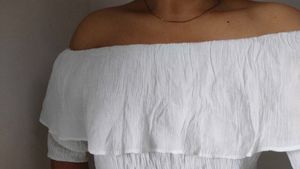 Combo pack White Ruffled Tops