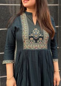 Teal  Kurta worn twice