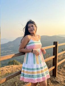 Boho Tiered Embroidered Summer Dress