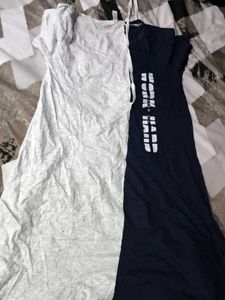 Comfortable Maxi Dresses  hosiery cotton