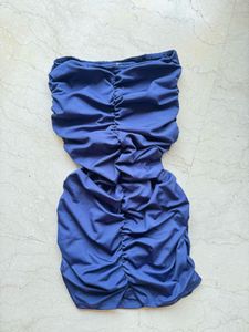 Stylish Ruched Tube Bodycon Dress
