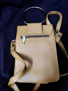 Tan Crossbody Bag Sling