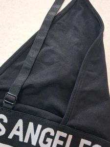 Black Los Angeles Bralette