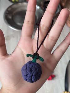 one piece devil fruit keychain