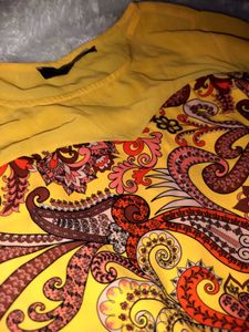 Boho Paisley Print Midi Dress with side zip💯