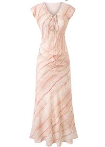 Pink Flowy Maxi Dress