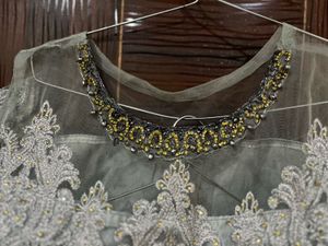 Gray Lehenga Choli Set