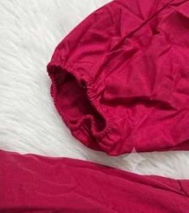 Brand new Chic Magenta Tiered Mini Dress