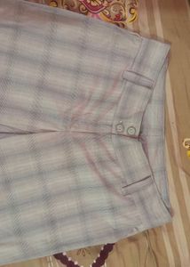 Chic Plaid Wide Leg Pants