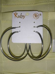 Classic Hoop Earrings Set