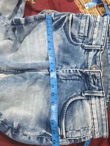 Men's Light Wash Denim Jeans