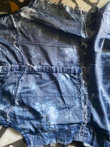 Stylish Blue Tie-Dye Kurta Set
