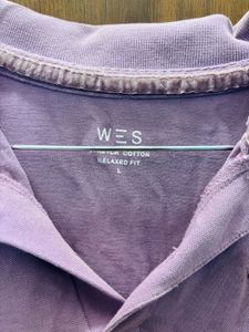 WES Casual Polo Shirt - Lavender