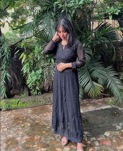 Elegant Black Kurta
