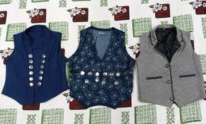 Set of 3 waistcoat ( girls-2, boy-1)