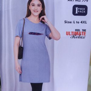 Summer Long T Shirt