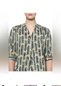 ONLY Casual Regular Sleeves PrintedWomen GreenTop