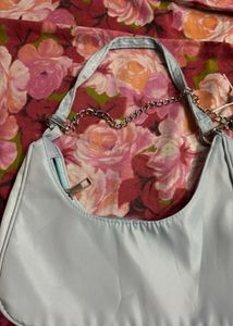 Light Blue Shoulder Bag