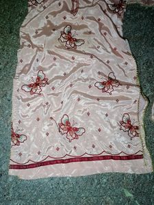 silk palazzo kurti set