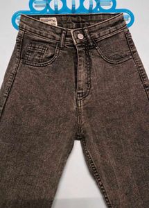 Stylish Acid Wash Denim Jeans