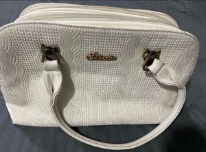 Elegant Cream Handbag