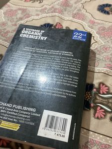 Organic Chemistry Textbook 22nd Edition