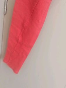 Coral Pink Comfortable Leggings