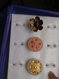 Set of 3 Designer Rings