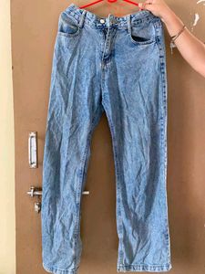 Light Wash Denim Jeans