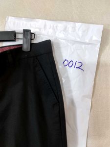 Men's Black Formal Trousers