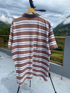 vintage good year Striped Polo Shirt