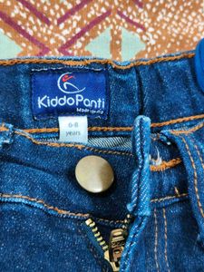 Kiddopanti Dark Wash Denim Jeans