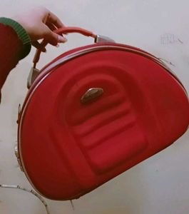 Red Makeup/Cosmetic Travel Case