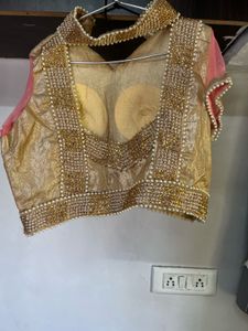 Golden Embellished Blouse