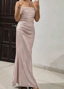 Sparkling Pink Bodycon Gown