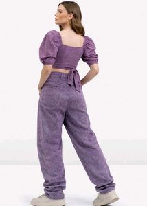 Levender croptop