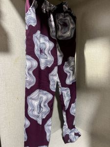 Stylish cord set Print Button-Down Shirt