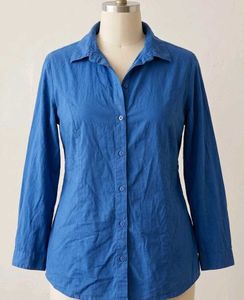 Blue Button-Up shirt