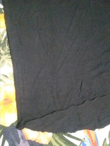 Black Tank Top with Cutout Detail
