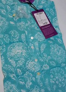 Beautiful Blue Floral Kurta