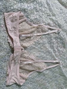 Sheer Lace Floral Bra