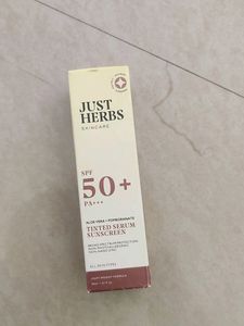 Just Herbs Tinted Serum Sunscreen