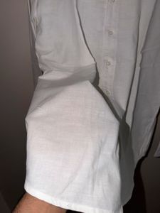 Ralph Lauren 100% Linen White Shirt