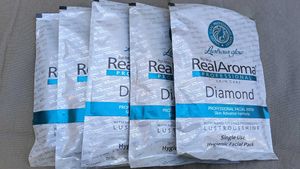 Combo of  RealAroma Diamond Facial Pack - 5 Ct