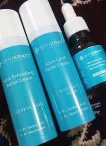 SkinKraft Acne Treatment Skincare Kit