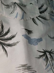 Men's Tropical Print Shirt
